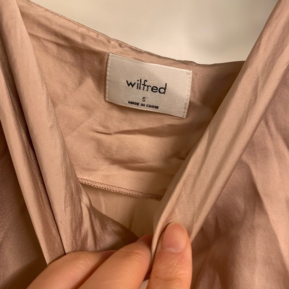 Aritzia “only ruched” slip mini dress in poetic pink, S - Picture 3 of 12